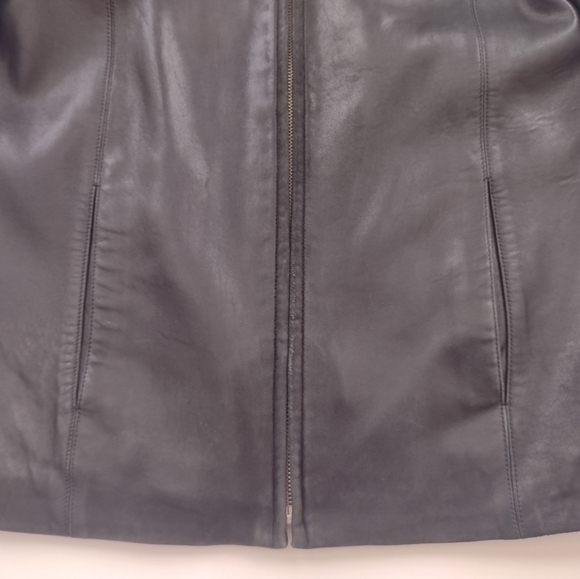 Vintage Coach 1941 Leather Zip Jacket - Picture 14 of 15